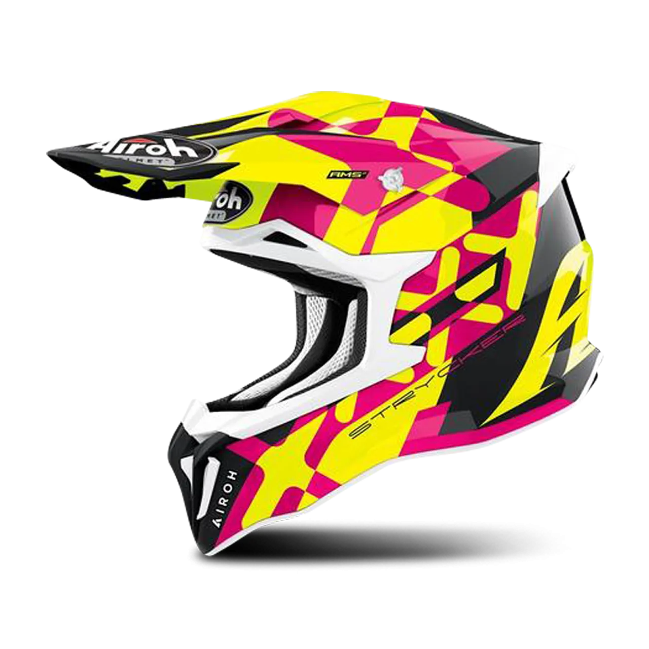 Casco de Cross Airoh Strycker XXX Rosa