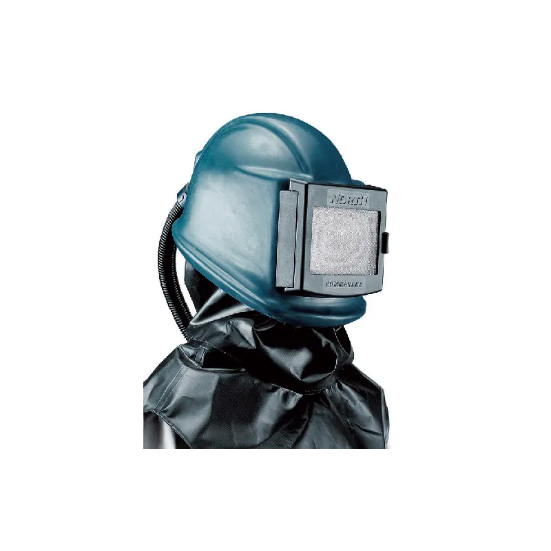 Casco para granallado