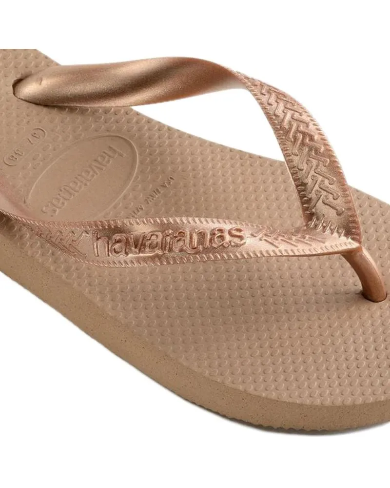 Chanclas de Mujer y Niña HAVAIANAS CHANCLAS TOP TIRAS ORO FLIP F MULTI