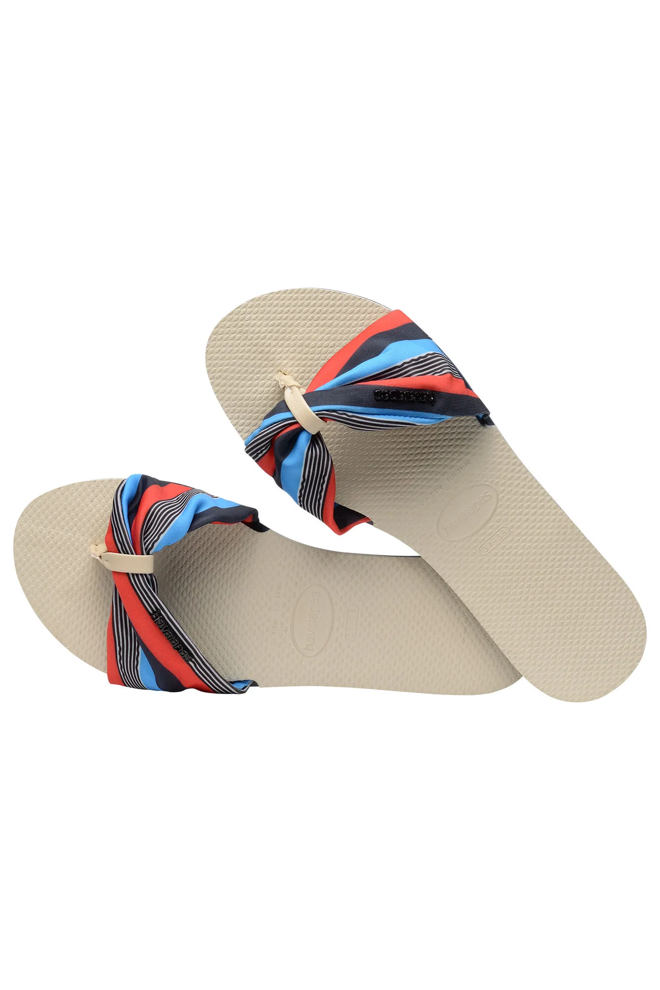 Chanclas You St Tropez tira tela