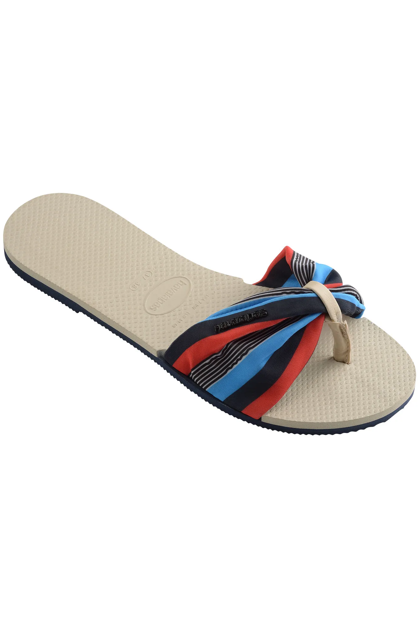 Chanclas You St Tropez tira tela