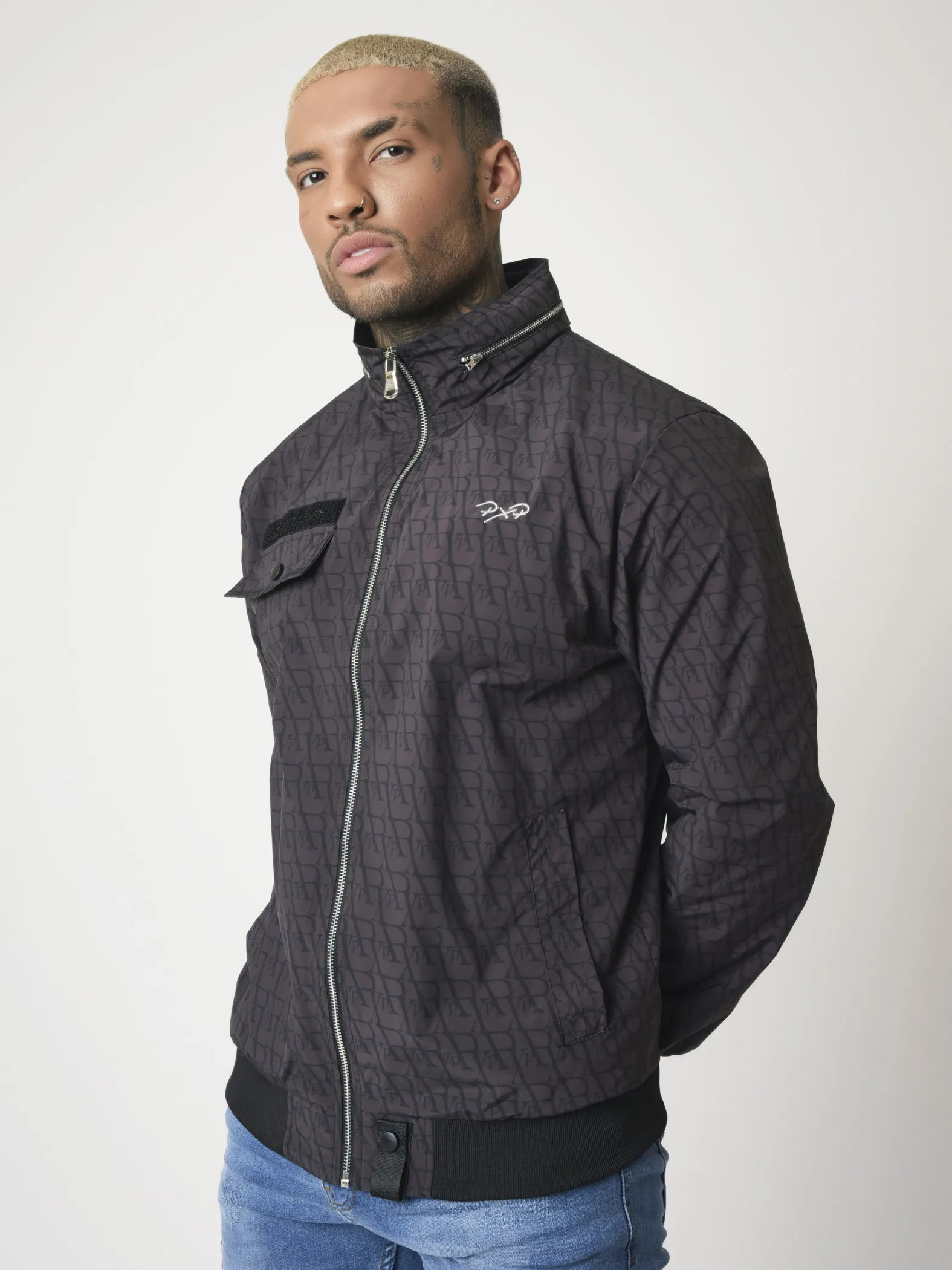 Chaqueta con estampado integral PXP