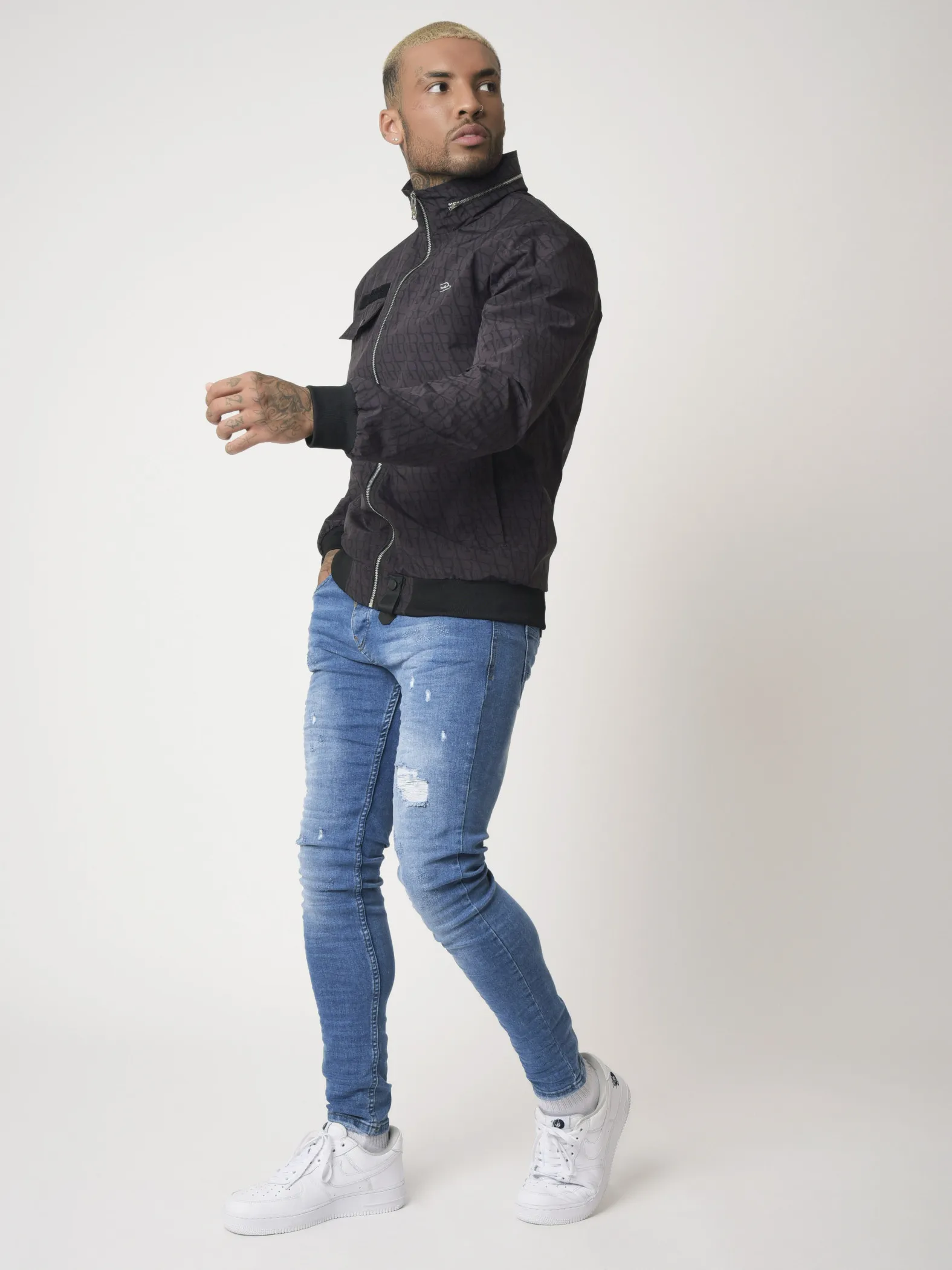 Chaqueta con estampado integral PXP