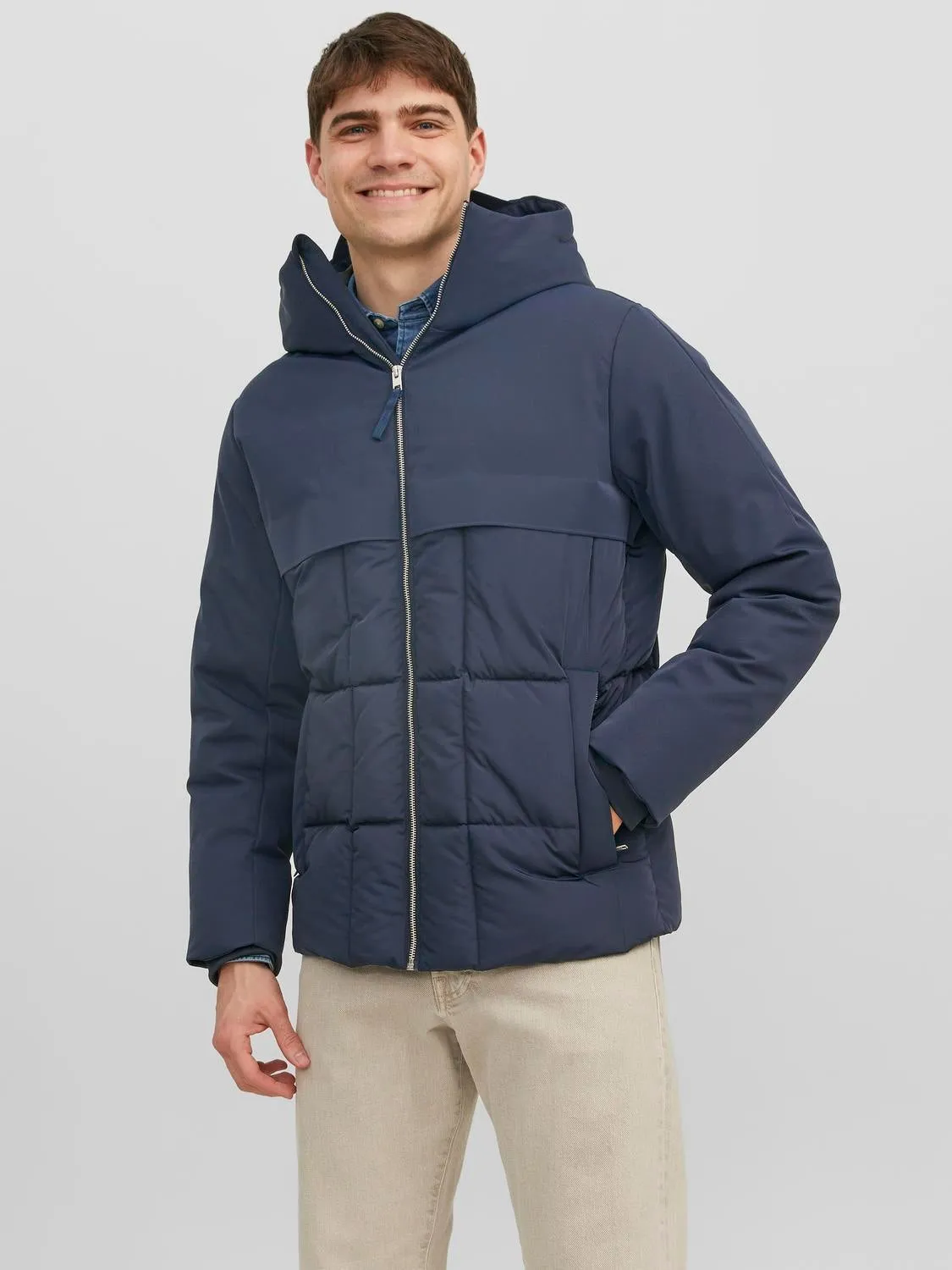 Chaqueta corta acolchada | Azul oscuro | Jack & Jones®