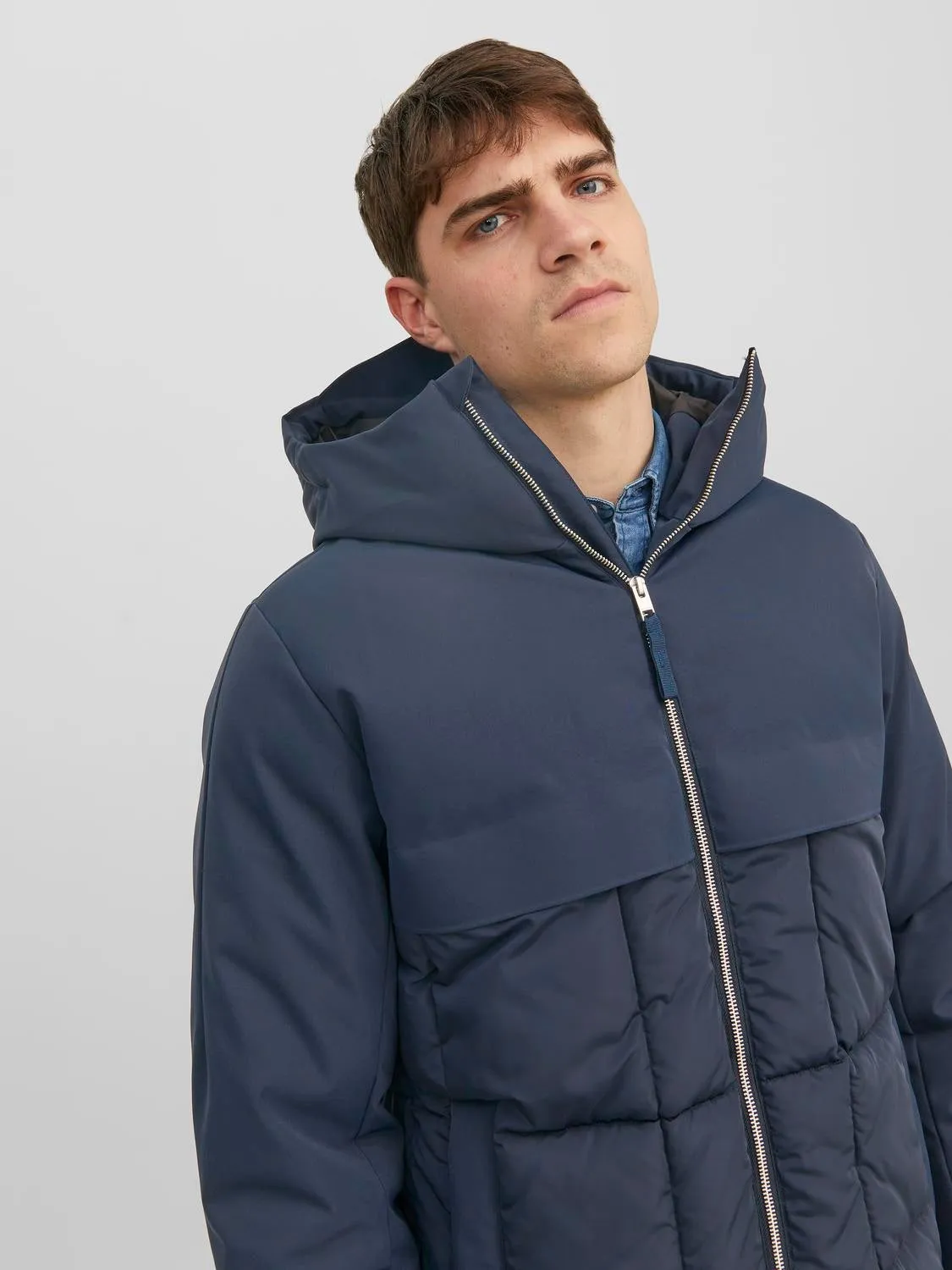 Chaqueta corta acolchada | Azul oscuro | Jack & Jones®