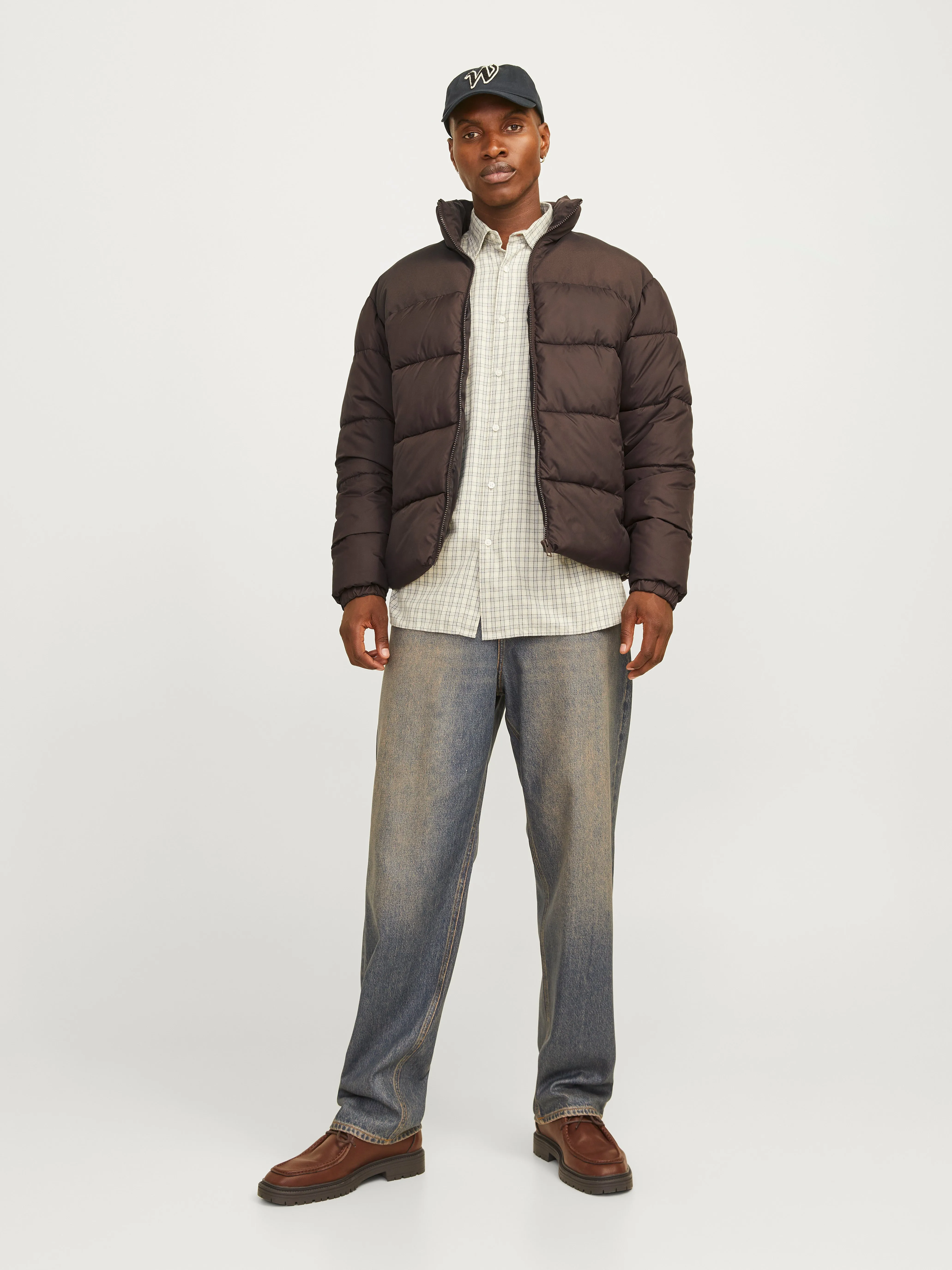 Chaqueta corta acolchada | Marrón claro | Jack & Jones®