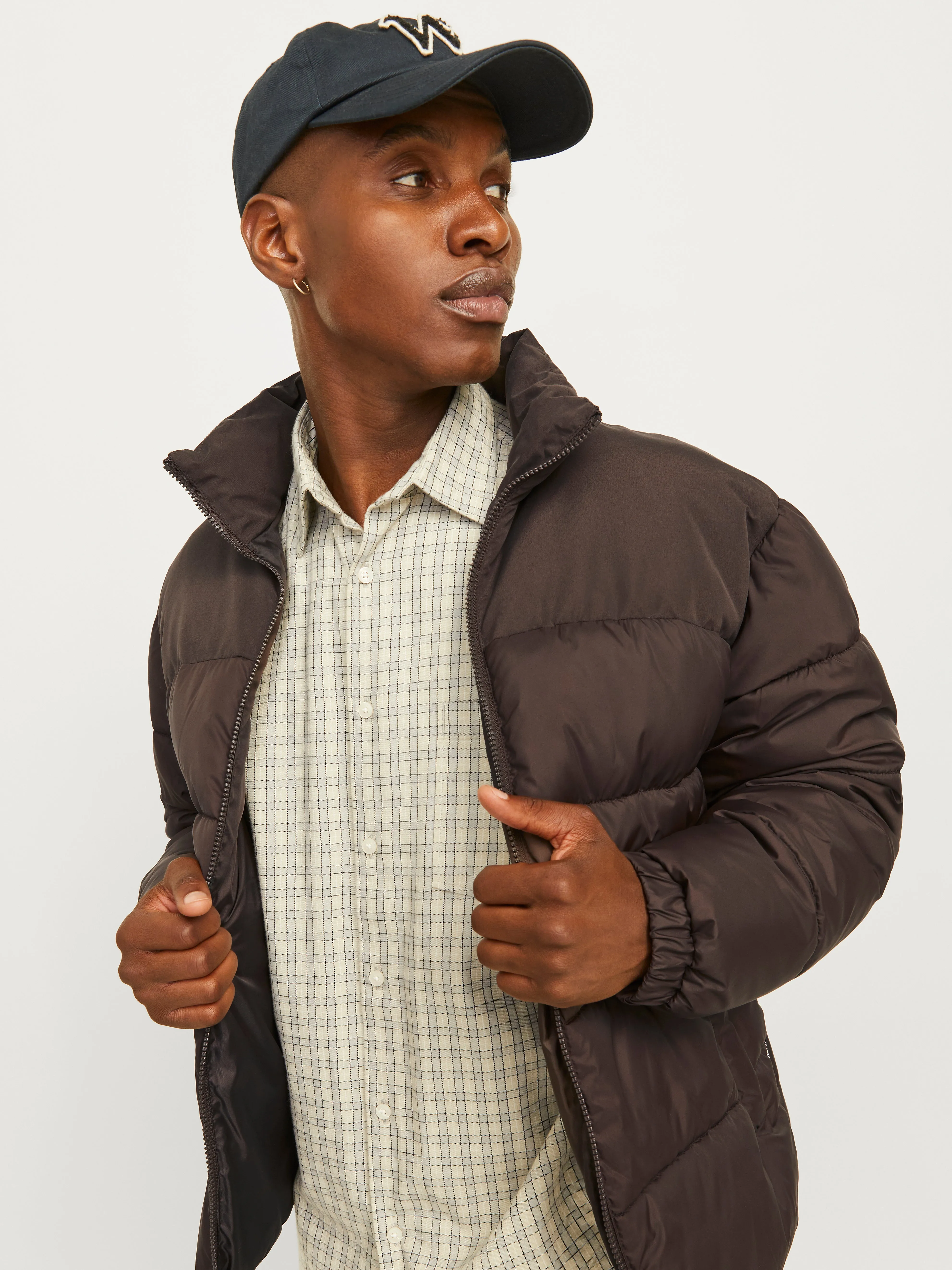 Chaqueta corta acolchada | Marrón claro | Jack & Jones®