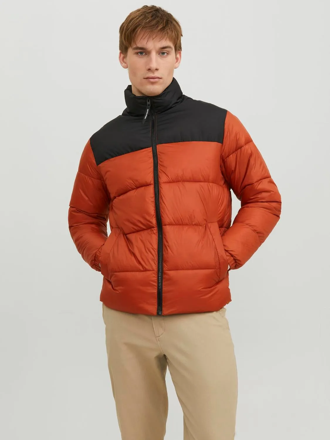 Chaqueta corta acolchada | Rojo intermedio | Jack & Jones®