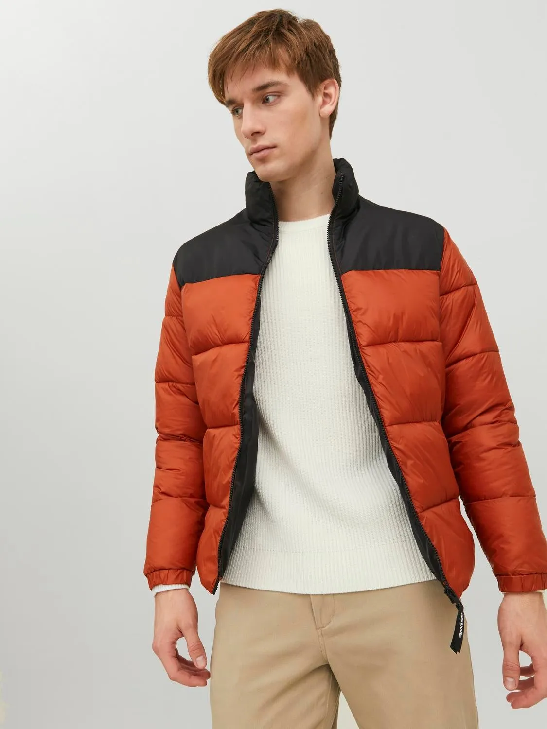 Chaqueta corta acolchada | Rojo intermedio | Jack & Jones®