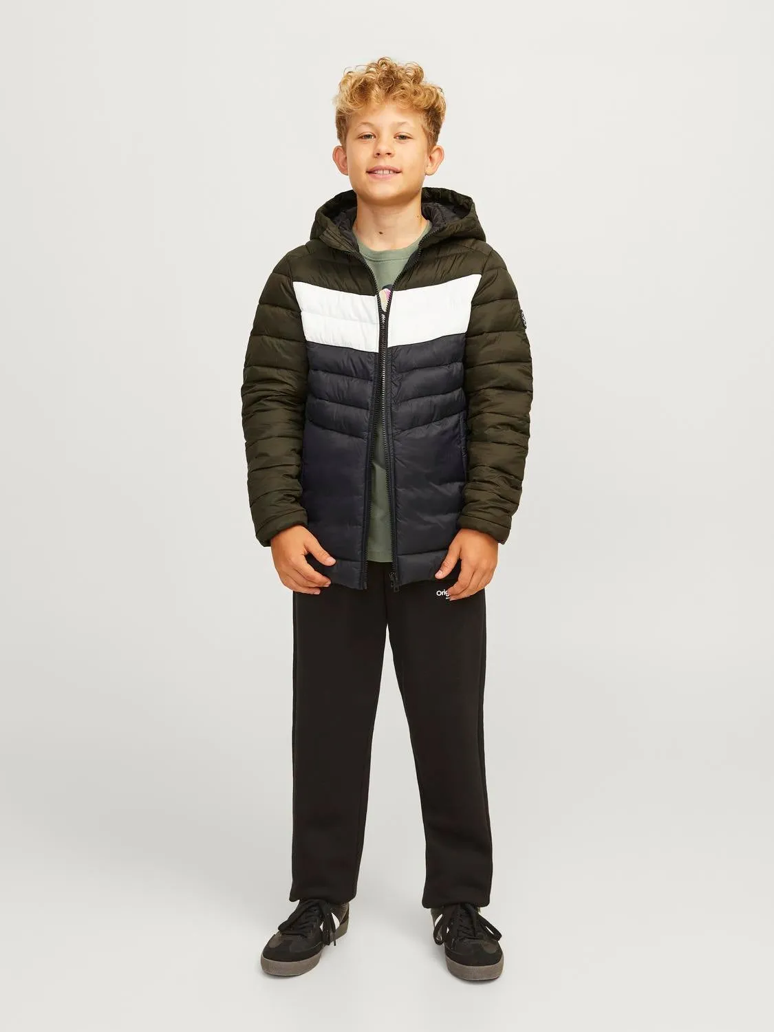 Chaqueta corta acolchada Junior | Negro | Jack & Jones®