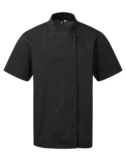 Chaqueta De Chef Coolchecker® Manga Corta