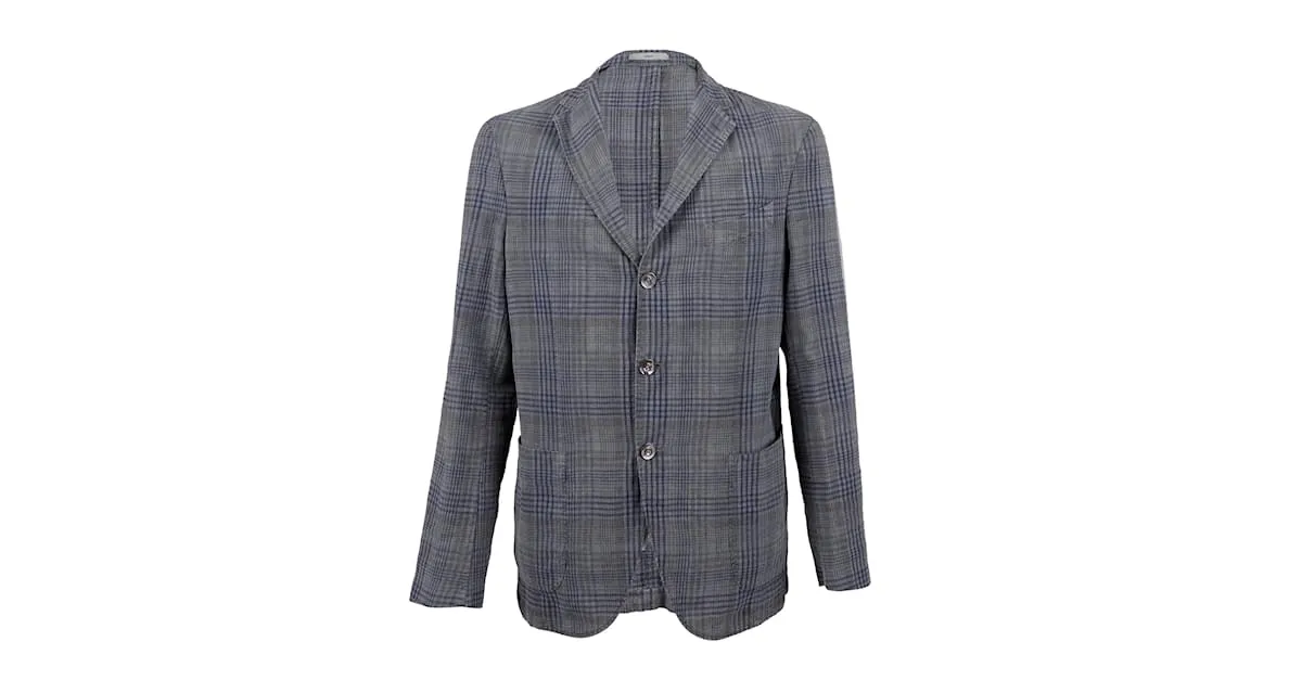 Chaqueta de cuadros escoceses Boglioli Multicolor 