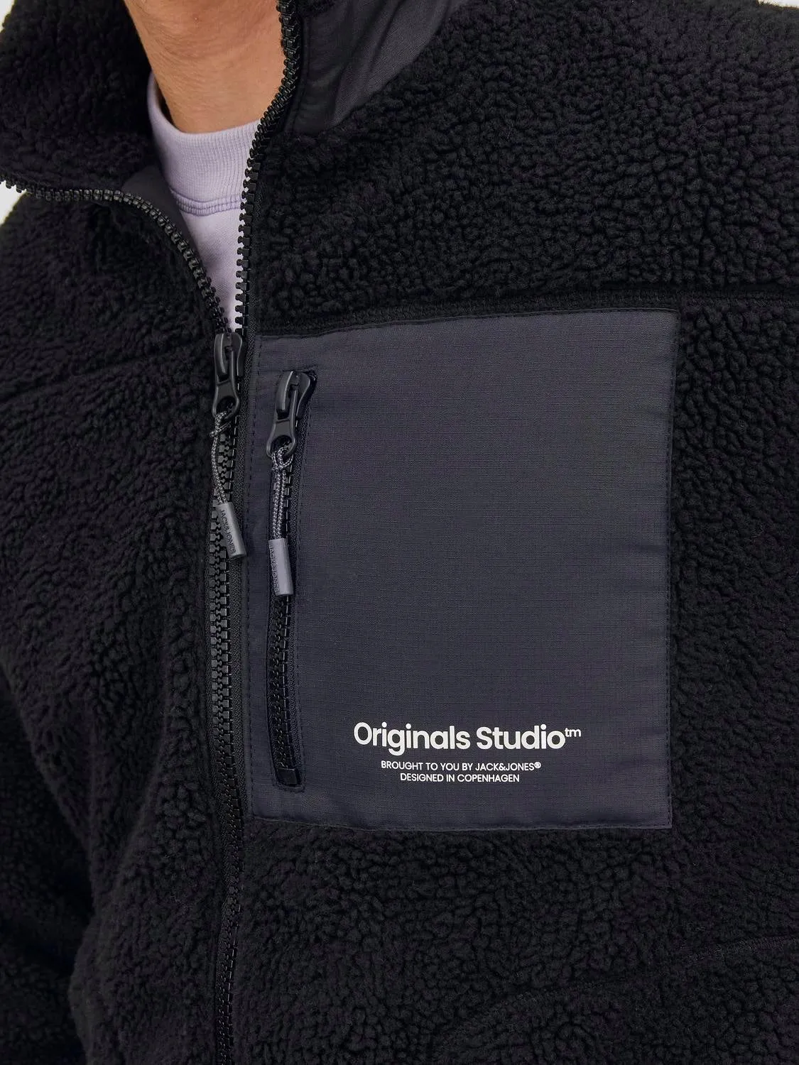 Chaqueta de peluche | Negro | Jack & Jones®