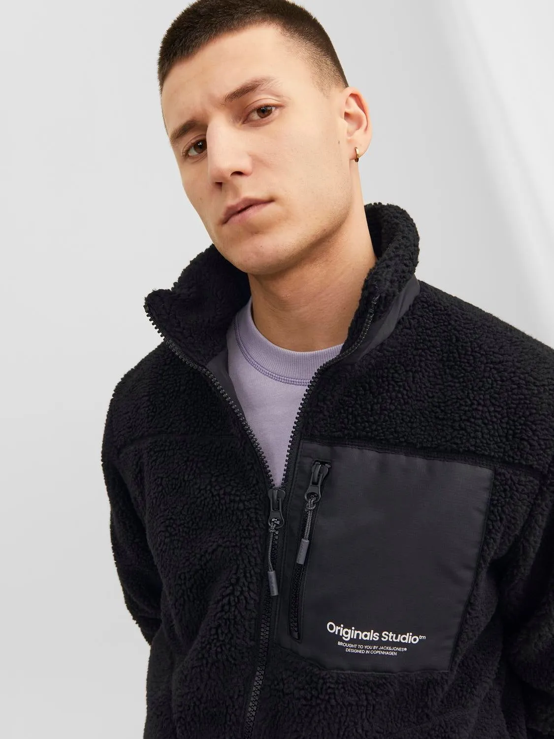 Chaqueta de peluche | Negro | Jack & Jones®