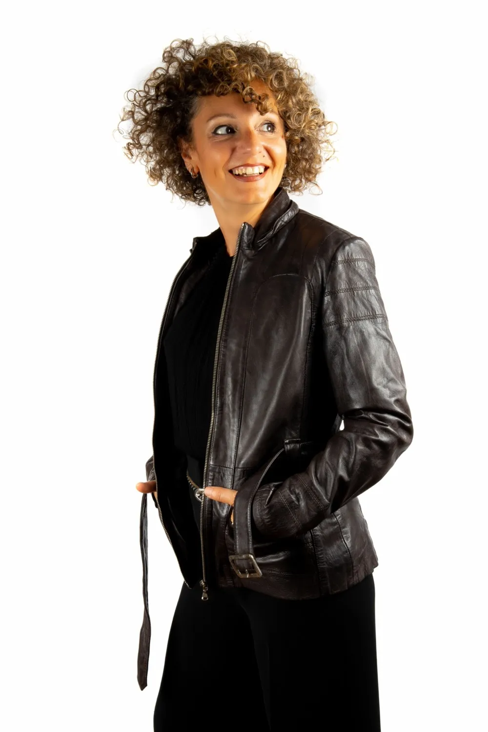 Chaqueta de piel, OLIVIA