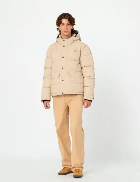 Chaqueta Dickies 'Glacier View' Acolchada Crudo