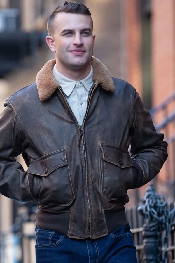 Chaqueta Hombre Cockpit Usa Z21P007 Brown