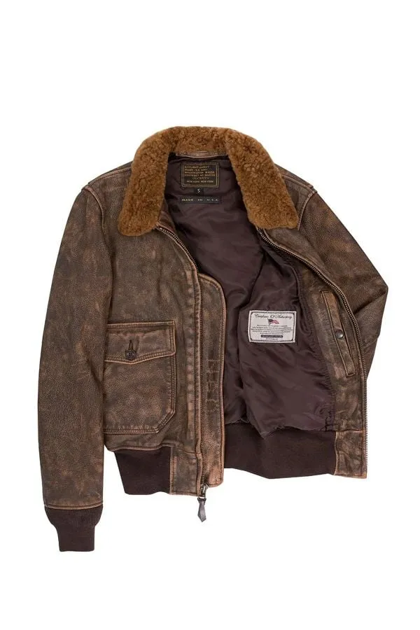 Chaqueta Hombre Cockpit Usa Z21P007 Brown