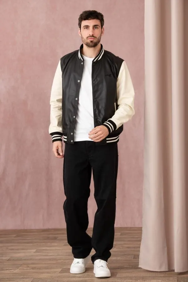 Chaqueta Hombre Schott Lcteddys23Bi Black/O