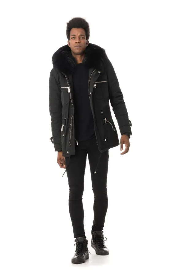 Chaqueta Hombre Wild Arctic By Flo & Clo Joker Tex + Fur Piuminonero
