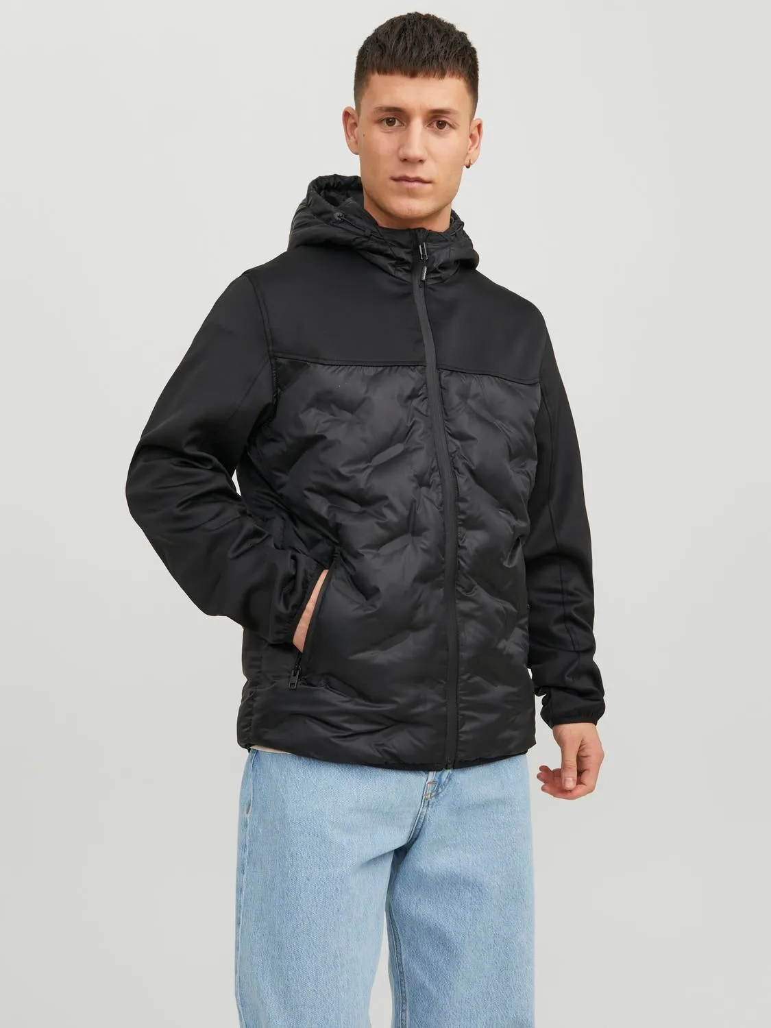 Chaqueta híbrida | Negro | Jack & Jones®