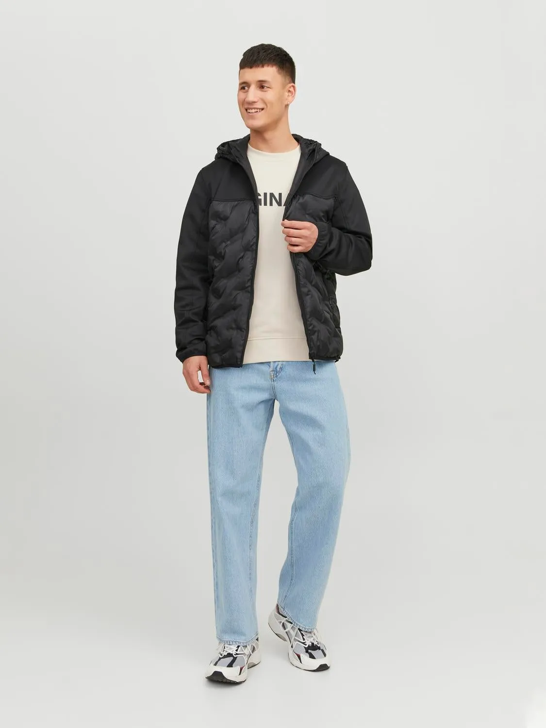 Chaqueta híbrida | Negro | Jack & Jones®