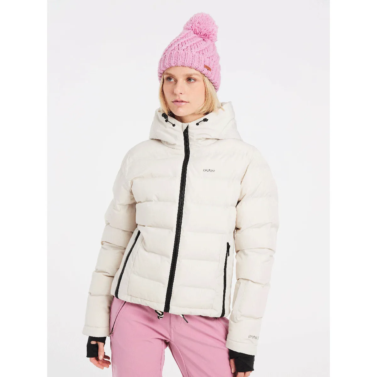 Chaqueta Mujer Prtshames Snowjacket Protest Blanco