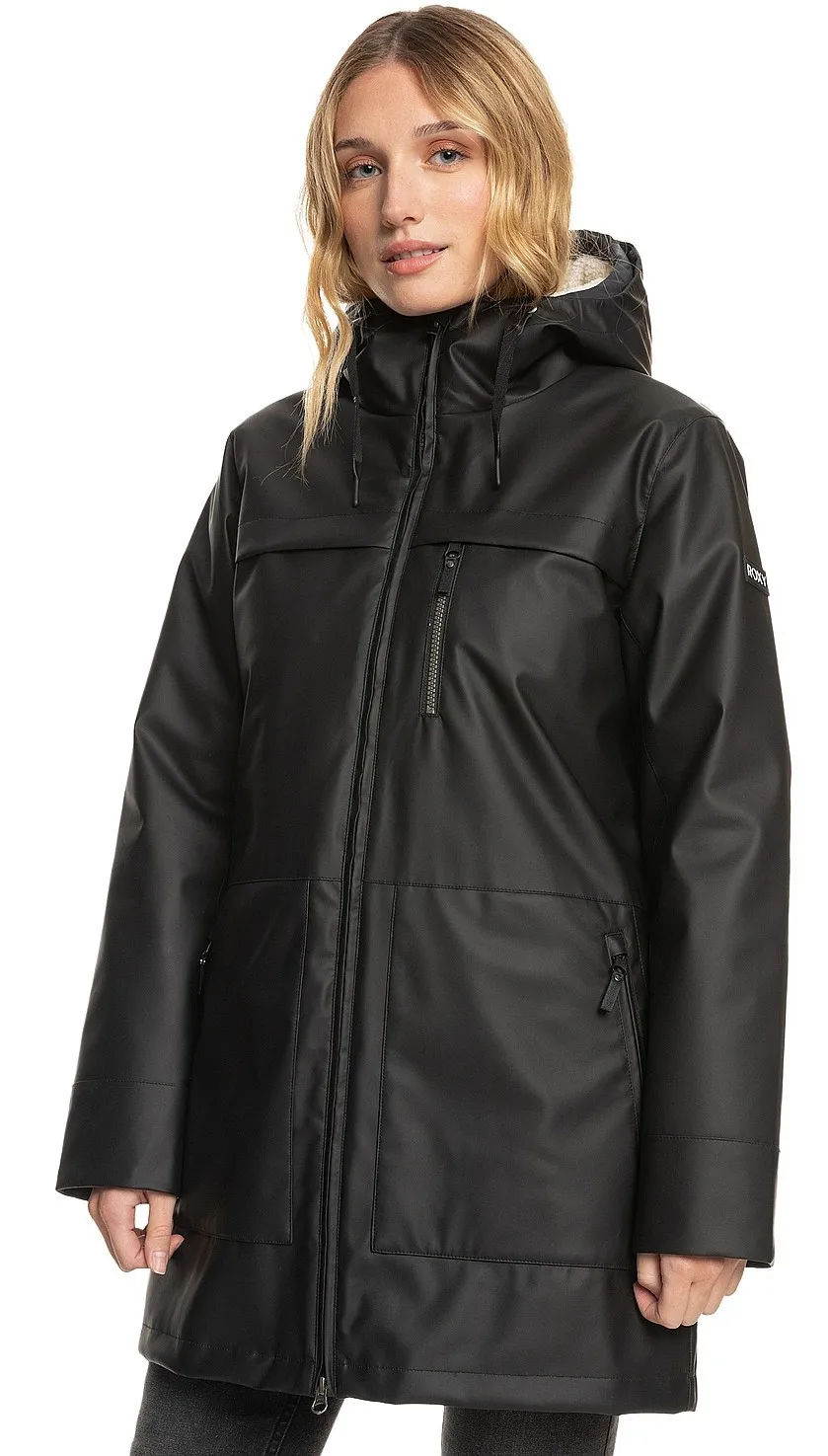 CHAQUETA ROXY NIGHTDEW 3N1  KVJ0/TRUE BLACK  WOMEN´S