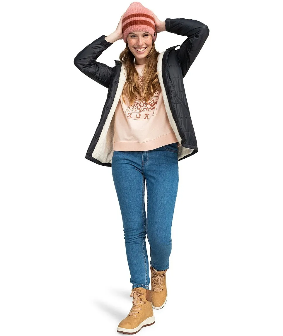 CHAQUETA ROXY NIGHTDEW 3N1  KVJ0/TRUE BLACK  WOMEN´S