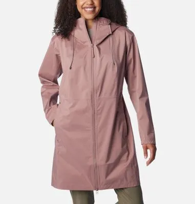 Chaqueta shell larga e impermeable Weekend Adventure™ para mujer