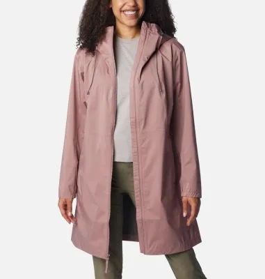 Chaqueta shell larga e impermeable Weekend Adventure™ para mujer