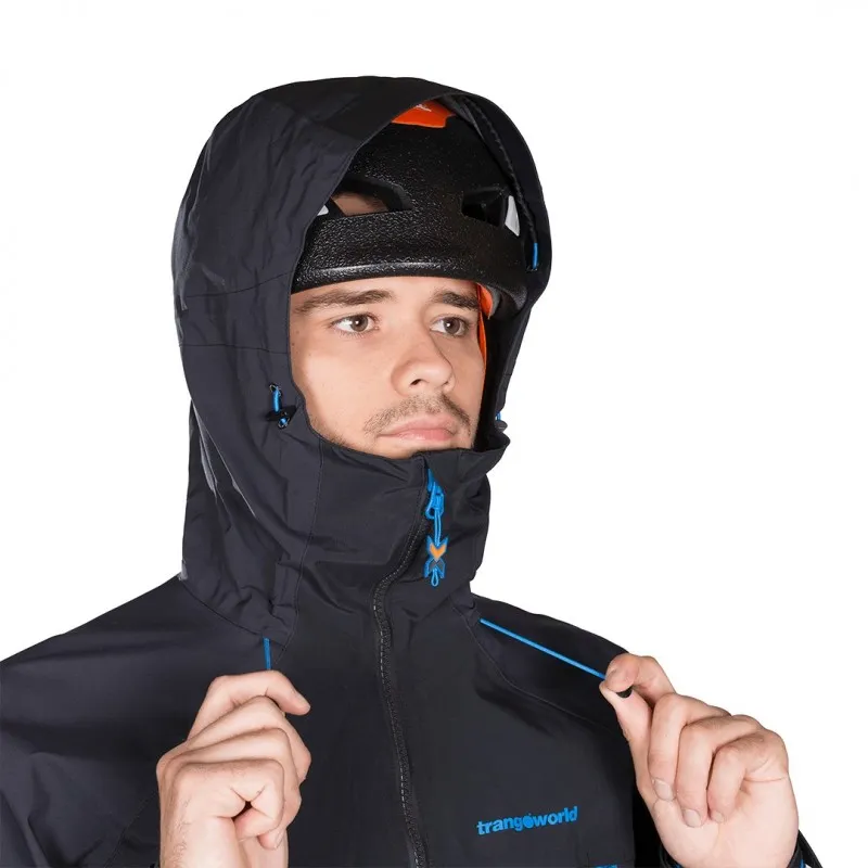 CHAQUETA TRANGOWORLD TRX2 SHELL PRO NEGRO/NEGRO