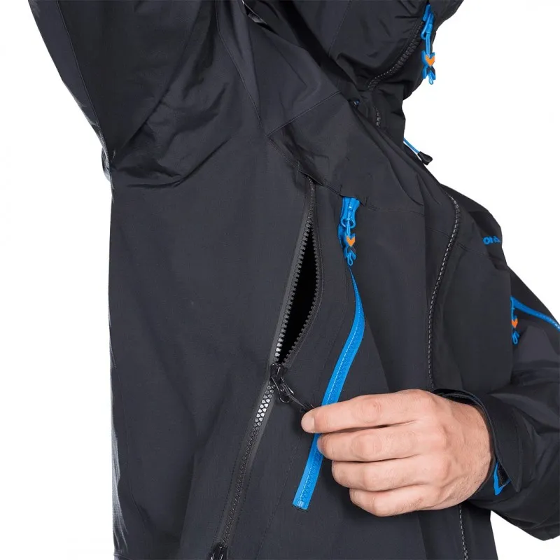 CHAQUETA TRANGOWORLD TRX2 SHELL PRO NEGRO/NEGRO