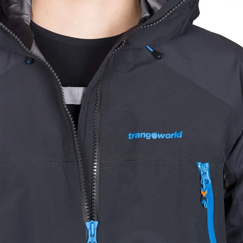 CHAQUETA TRANGOWORLD TRX2 SHELL PRO NEGRO/NEGRO