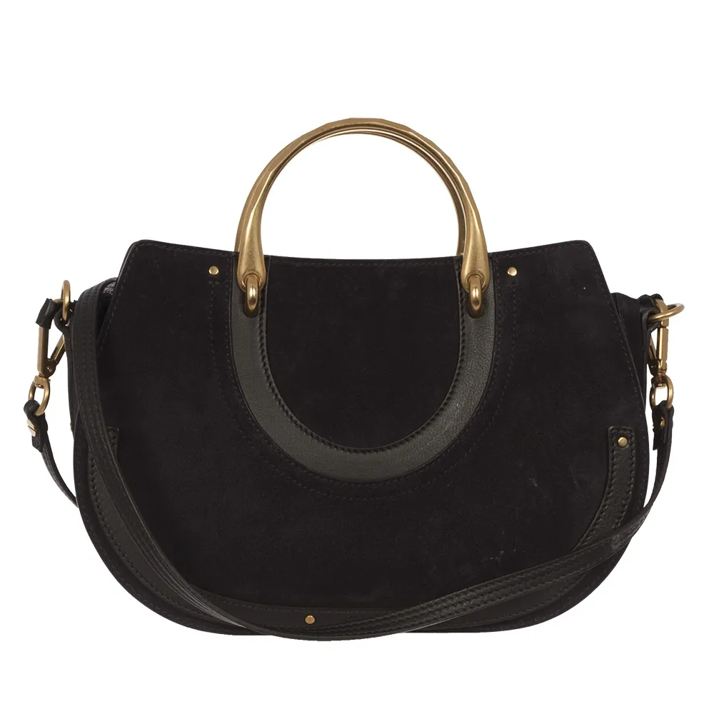 Chloé Bolso Pixie Mediano Azul
