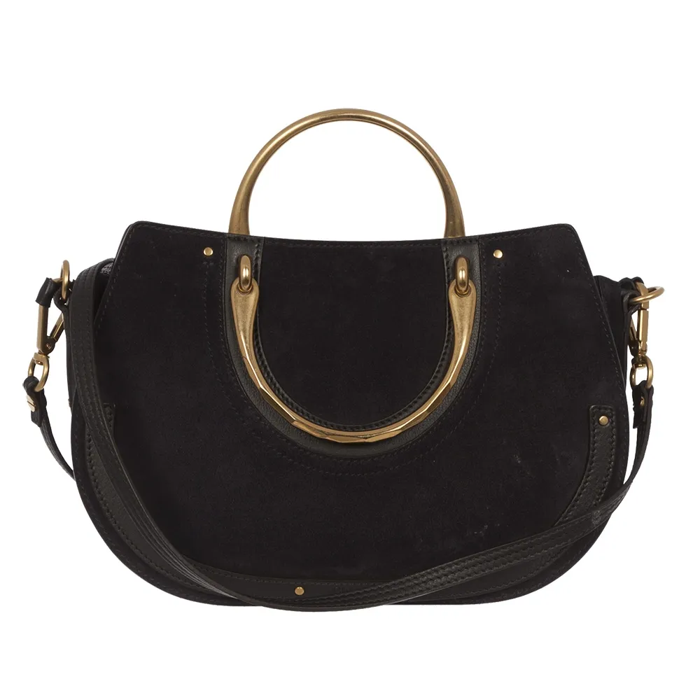Chloé Bolso Pixie Mediano Azul