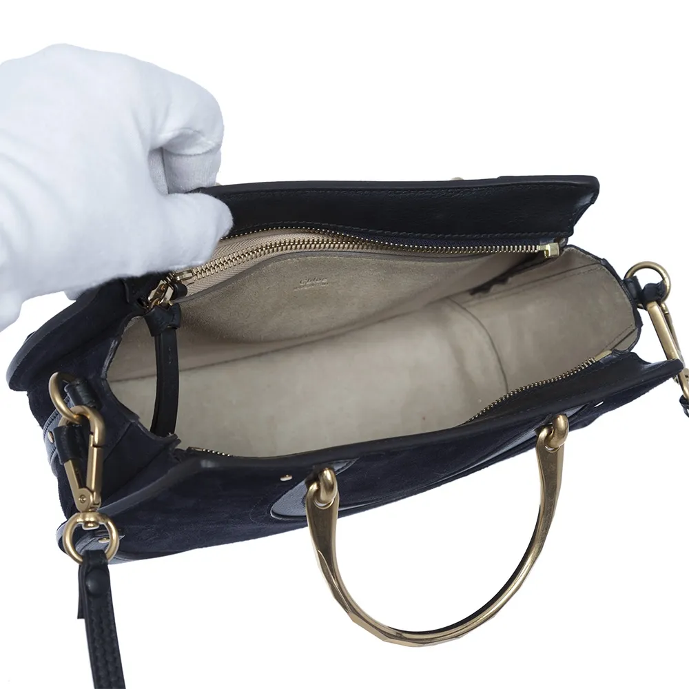 Chloé Bolso Pixie Mediano Azul