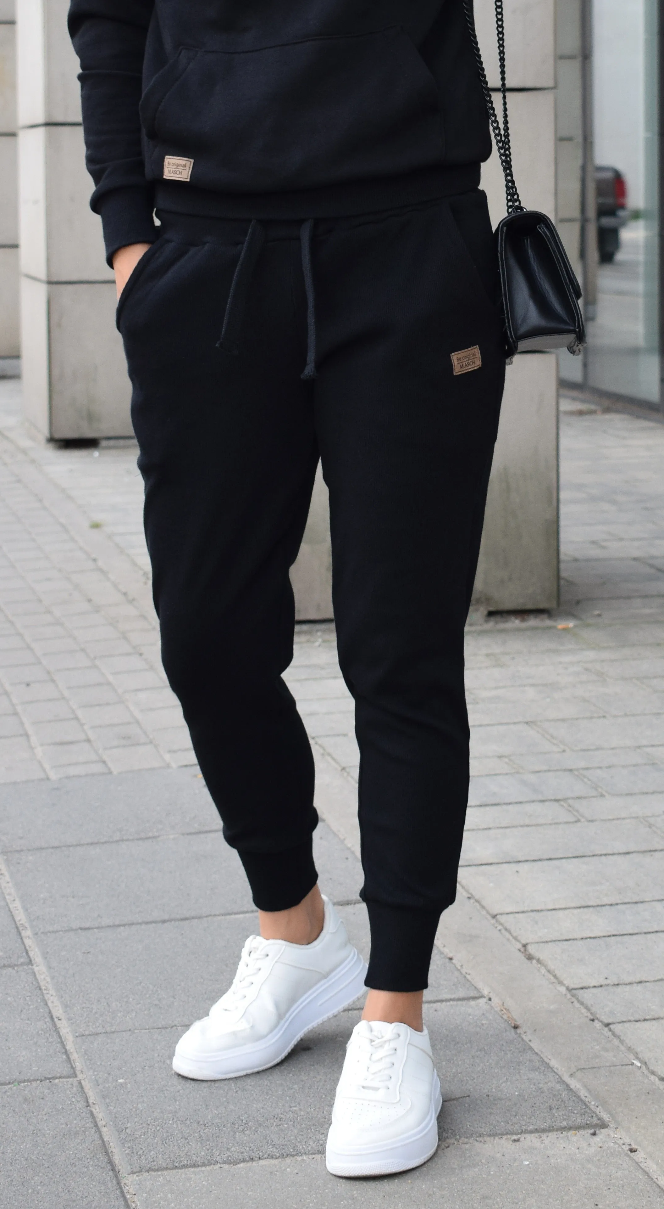 CHáNDAL M.ASCHBE ORIGINAL RIBBED  BLACK  WOMEN´S