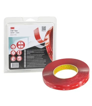Cinta espuma acrilic vhb trans 3M 3mtx19mm 4910FBL