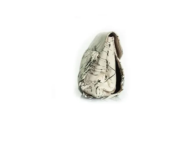 Clutch negro y blanco Giuseppe Zanotti 