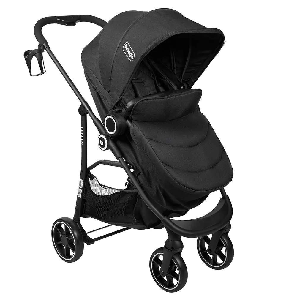 Coche Travel System Isofix Oregon Negro Bebeglo