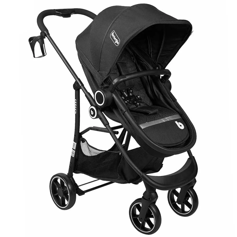 Coche Travel System Isofix Oregon Negro Bebeglo