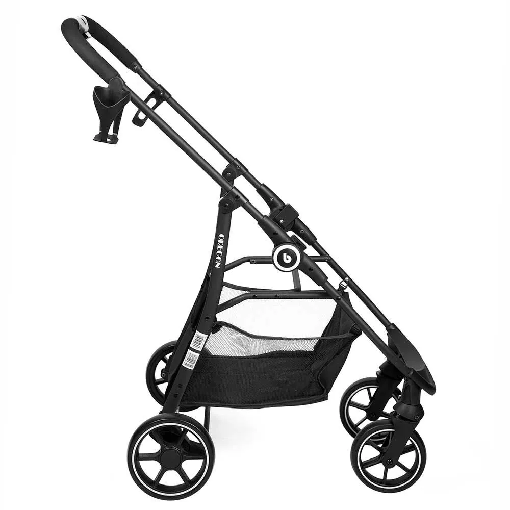 Coche Travel System Isofix Oregon Negro Bebeglo