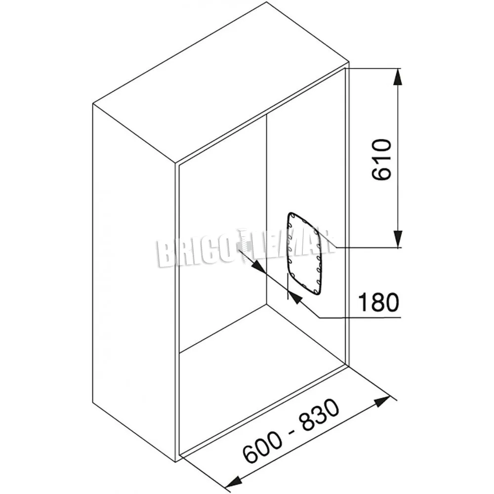COLGADOR ABATIBLE PARA ARMARIO REGULABLE 600830MM HASTA 12 KG ACERO COLOR TITANIO EMUCA