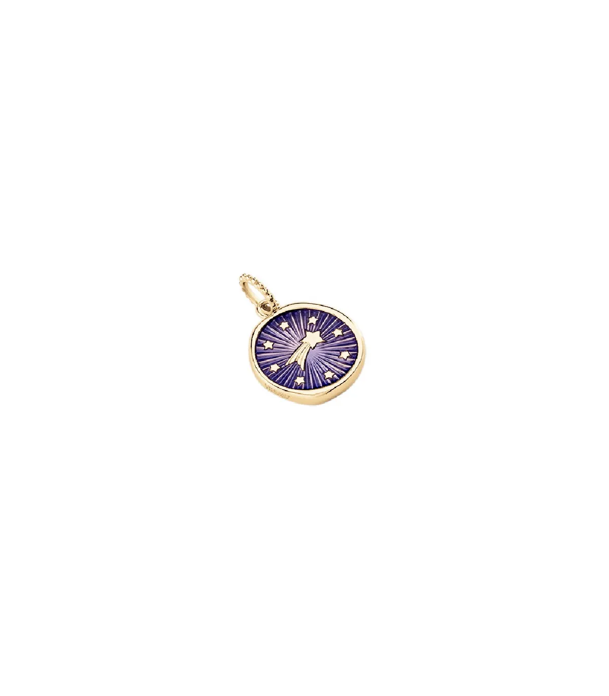 COLGANTE AGATHA DEUS ACABADO AZUL / ORO  2880029109TU