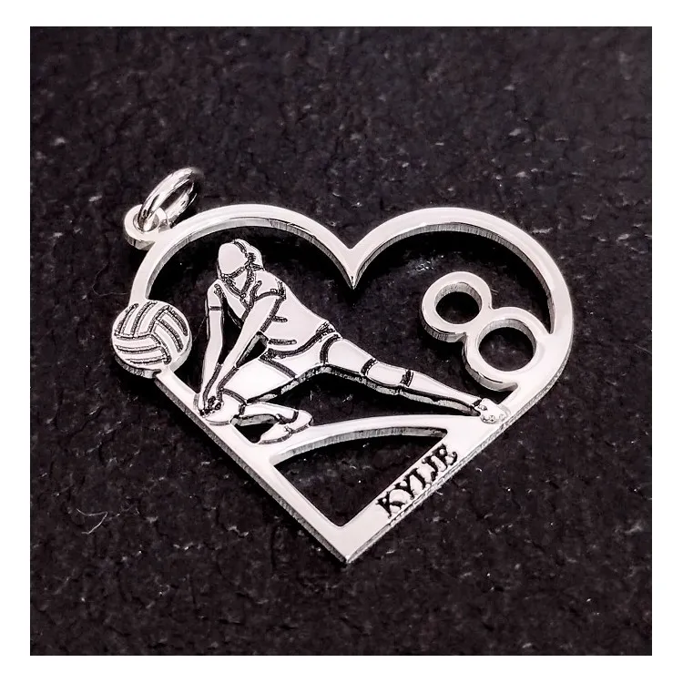 Colgantes corazones POR ENCARGO con su diseño en plata de ley y personalizados