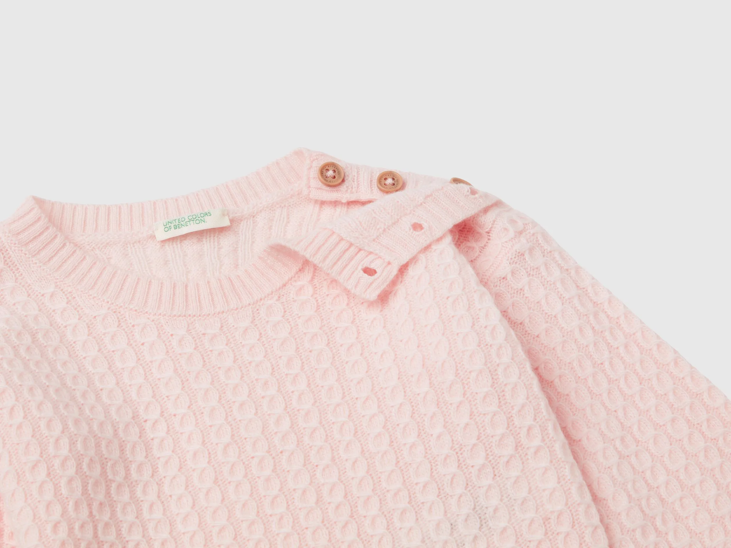 Conjunto en mezcla de lana y cachemir