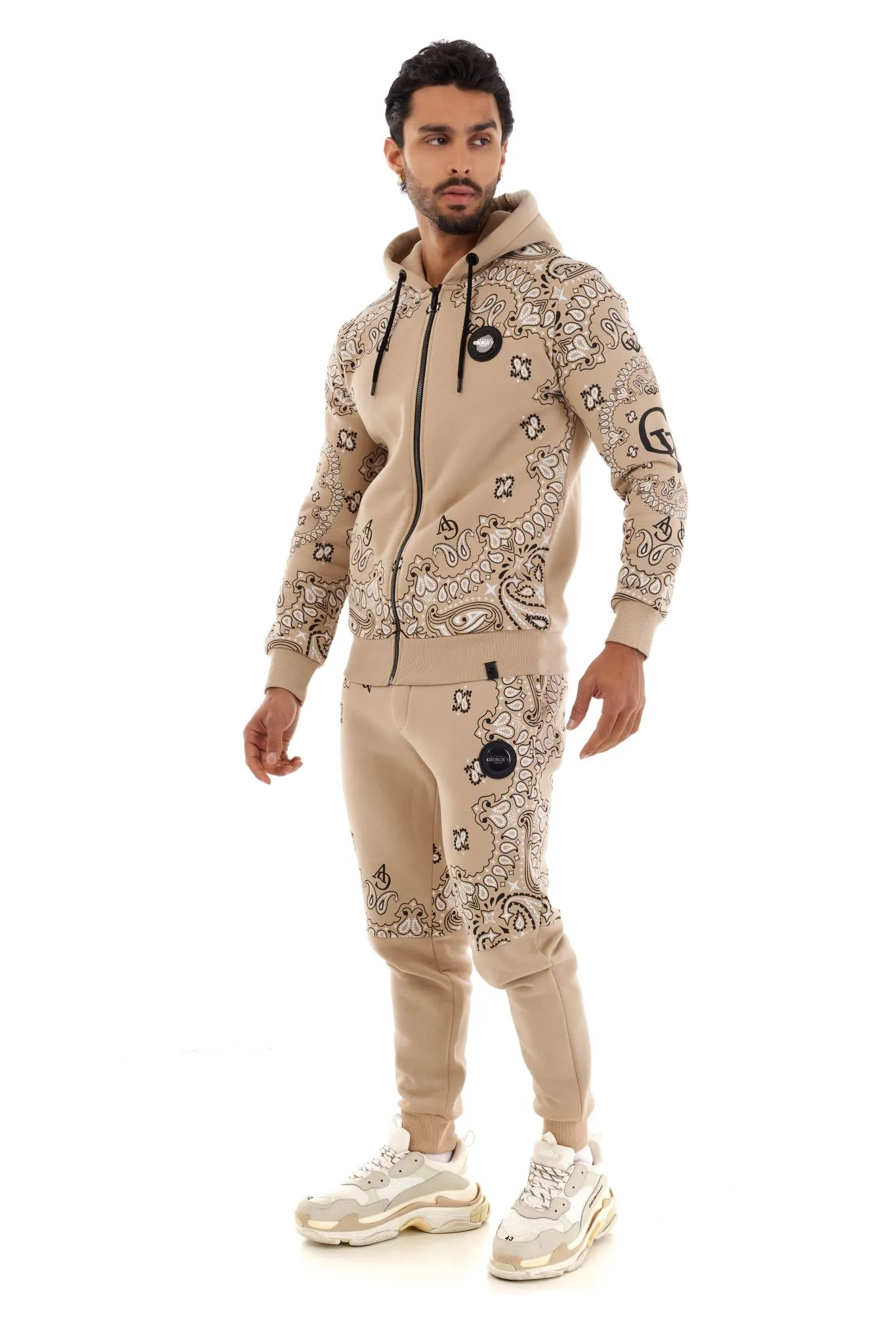 CONJUNTO GEORGE V  GV10010 BEIGE