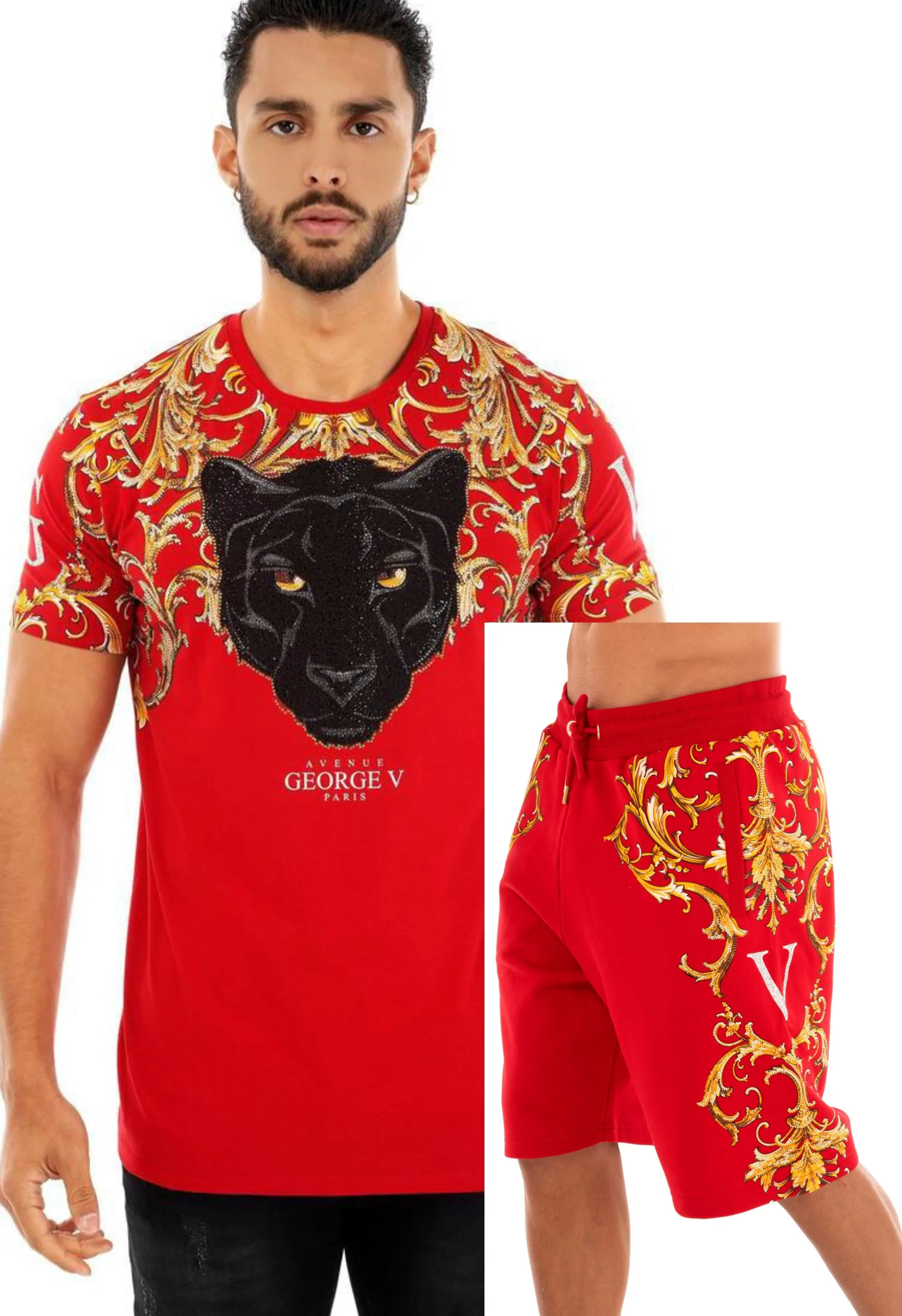 CONJUNTO GEORGE V  GV2354 GV2358 RED