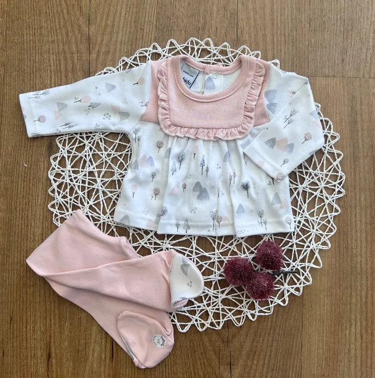 Conjunto para niña Camiseta y polaina Colección Lovely